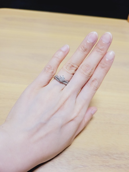 週末値下げダイヤモンドシライシ　結婚指輪　#8 #13 結婚指輪「Timeless Love」｜銀座ダイヤモンドシライシ