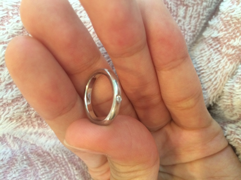 Tiffany & Co. シンプルリング シンプル，それでいて存在感のある指輪を探していました