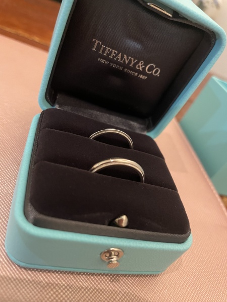 Tiffany & Co. シンプルリング オリジナルボックス付き Tiffany & Co. シンプルリング オリジナルボックス付き