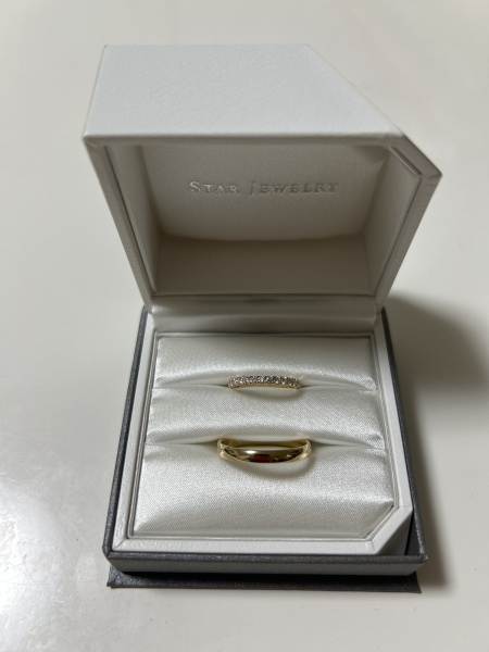 Premium Half Eternity Ring 2PR0530|結婚指輪(マリッジリング)