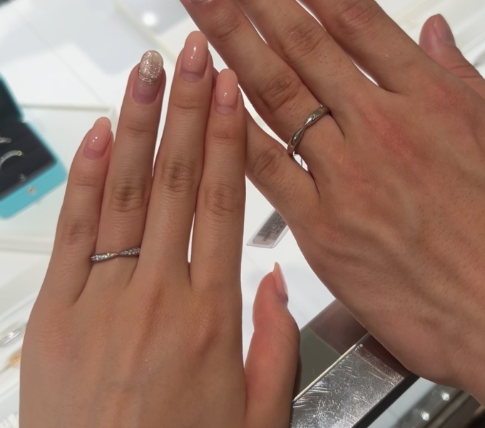ティファニー/Tiffany インフィニティリング 指輪 シルバー950 7号 Tiffany & Co. - ティファニー/Tiffany インフィニティリング