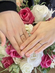 【TANZO.(鍛造指輪)の口コミ】 飽きの来ないプラチナ平甲丸をベースにシンプルなデザインに仕上げました…