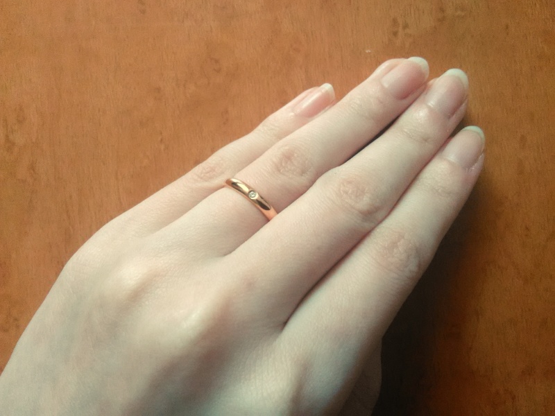 Cartier リングセット ダイヤピンクゴールドと プラチナ Cartier リングセット ダイヤピンクゴールドと プラチナ Cartier