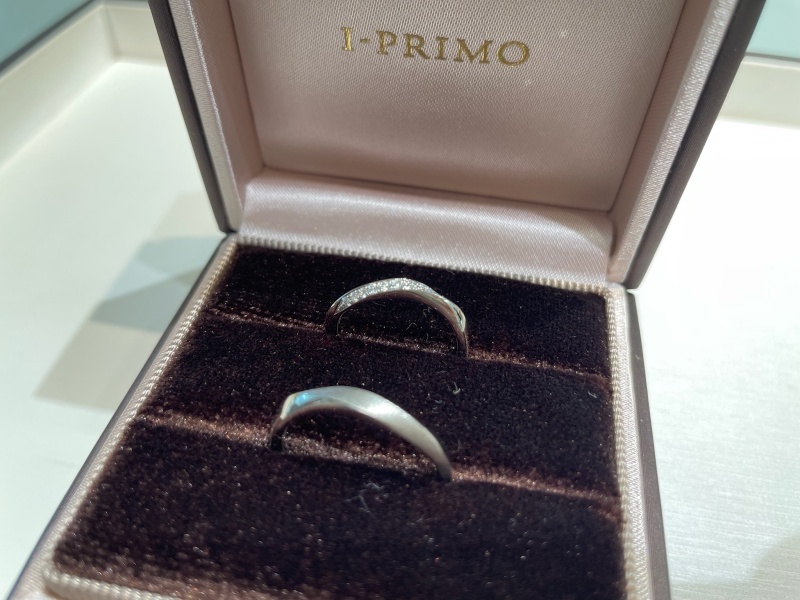 アイプリモpt950 プラチナ950リング　総重量4.9㌘ 新品仕上げ I-PRIMO アイプリモ Pt950 ハーフエタニティ リング