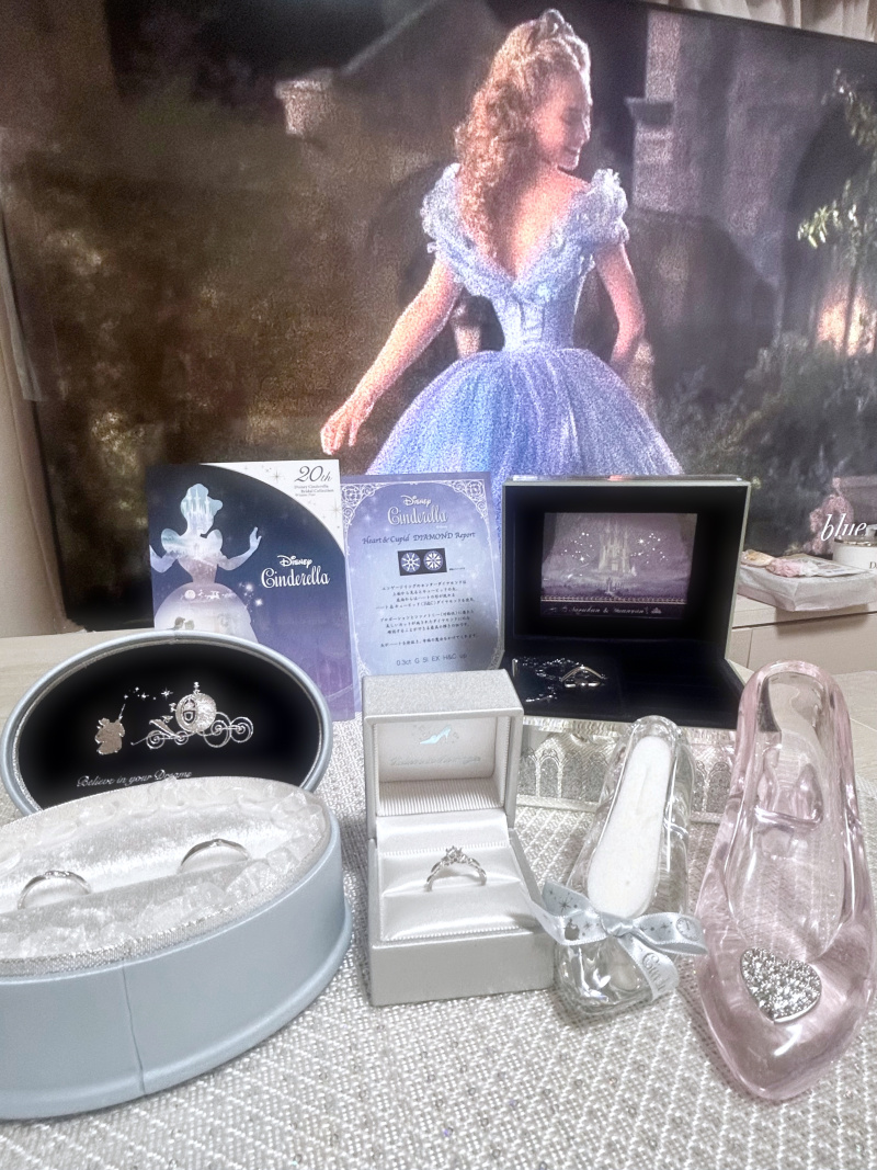 Disney シンデレラ 婚約指輪　結婚指輪　購入特典 販売終了モデル】ディズニーシンデレラ ギフト オブ フェアリー