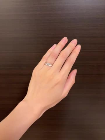 ダイヤモンドなのでピントが合いませんがこんな感じです。