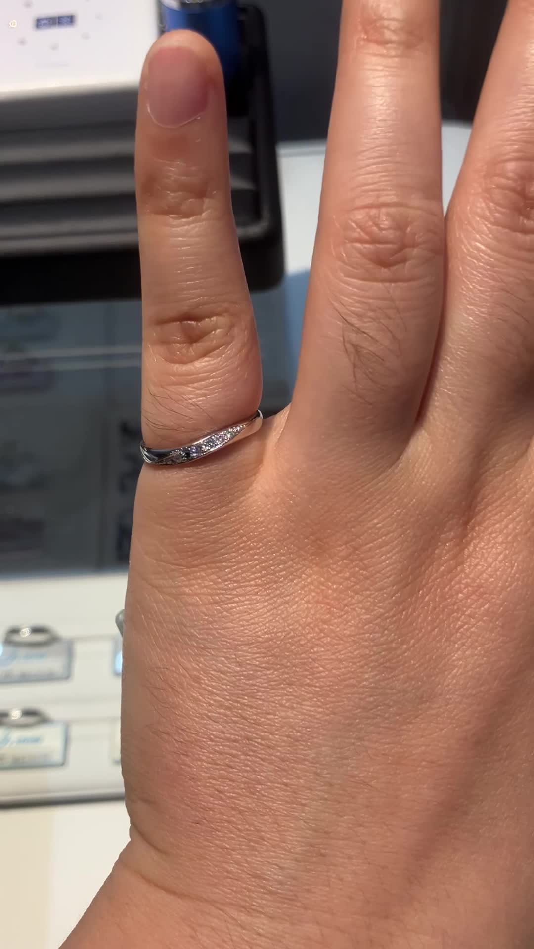 様々な角度から撮影(小指で代用)