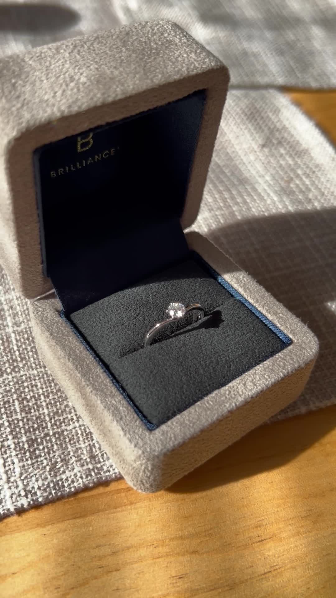 ダイヤモンドのキラキラが伝わりますように！