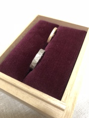 【ichi(イチ)の口コミ】 元々ゼクシィのichiの紙面に掲載されていた鎚目デザインのものに惹かれて…