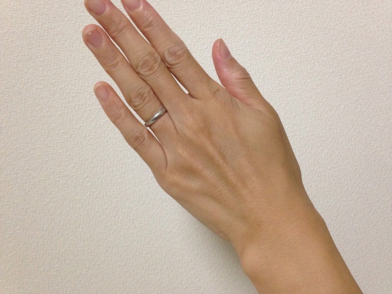 ティファニー　結婚指輪 ティファニー フォーエバー ウェディング バンドリング