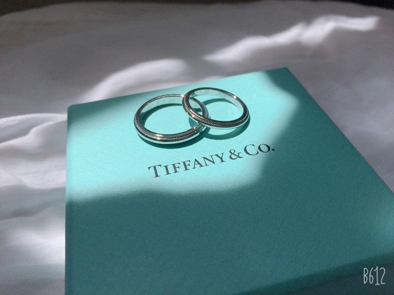 ティファニー　ミルグレイン　結婚指輪　刻印あり シンプルなデザインで探していて、ミルグレインにたどり着きました。3