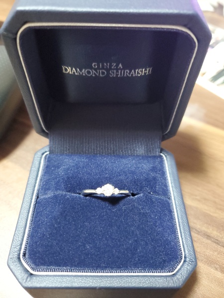 銀座ダイヤモンドシライシ　婚約指輪　11号(9〜13号にサイズ直し可！) 銀座ダイヤモンドシライシ 婚約指輪 11号(9〜13号にサイズ直し可！)