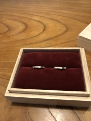 【ichi(イチ)の口コミ】 結婚の記念ということで自分たちの気に入った物にしたいとフルオーダー出…