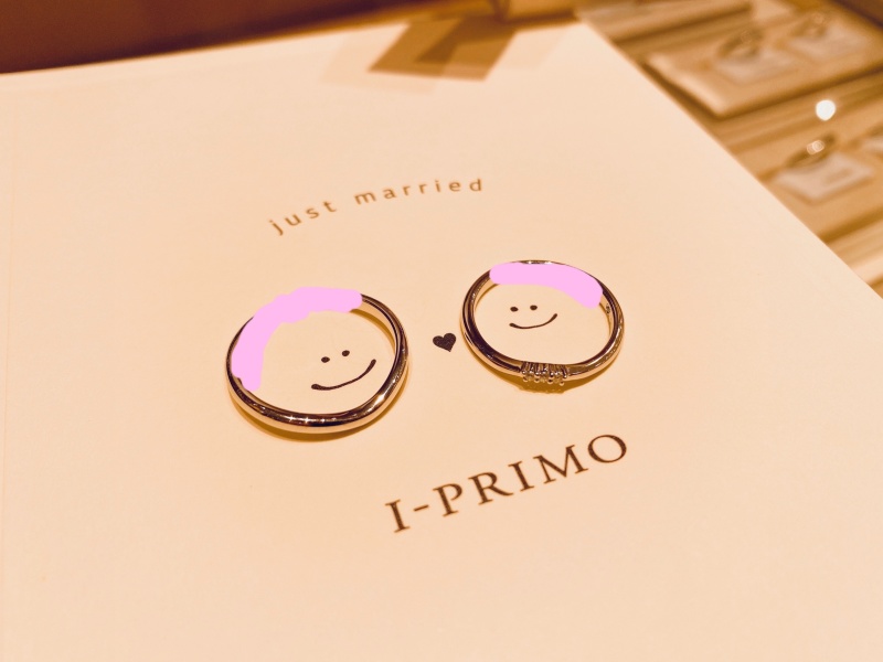 最大の決め手はやはりデザインでした シンプルで細身でダイヤも控えめな アイプリモ I Primo の結婚指輪の口コミ 評判 Ringraph リングラフ