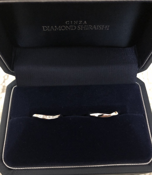 ペアリングで探していました 種類が豊富であるため デザインに関しては 銀座ダイヤモンドシライシの結婚指輪の口コミ 評判 Ringraph リングラフ