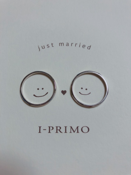 ヒュアデスというデザインにしました ダイヤがついているタイプはイヤだ アイプリモ I Primo の結婚指輪の口コミ 評判 Ringraph リングラフ