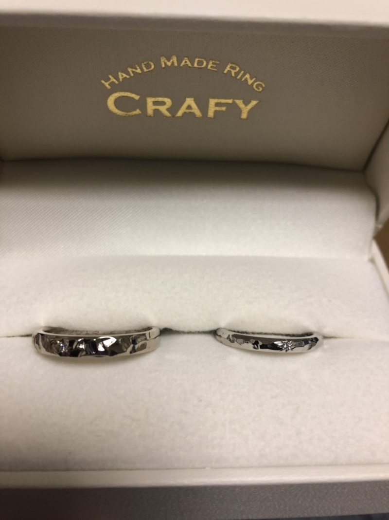 最初から手作りで指輪を作りたいと思っていて近い場所 おしゃれな場所を Crafy クラフィ の結婚指輪の口コミ 評判 Ringraph リングラフ