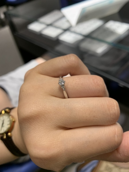 ダイヤモンドシライシ婚約指輪bouquetロココ4.5号 ダイヤモンドシライシ婚約指輪bouquetロココ4.5号