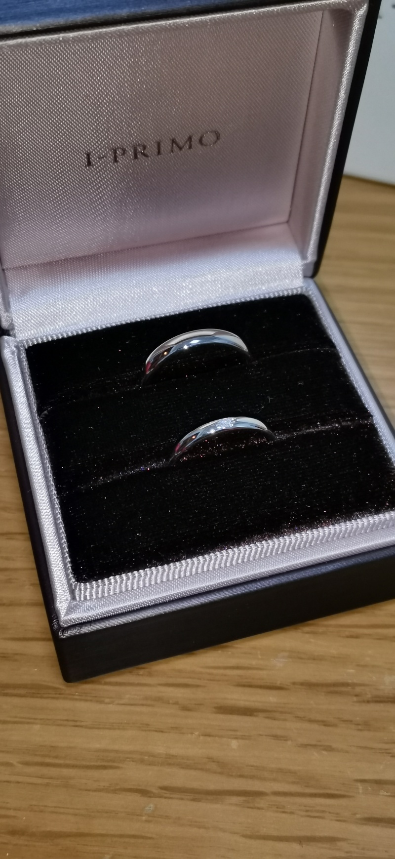 【GW特価】IPRIMO 結婚指輪 K18 マリッジリングの買い直し。 三万ぐらいの18Kを三年使い続けてい