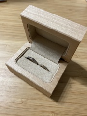 【uchimari(ウチマリ)の口コミ】 素材はふたり別々のものにして、デザインで統一感をだしました。いろいろ…