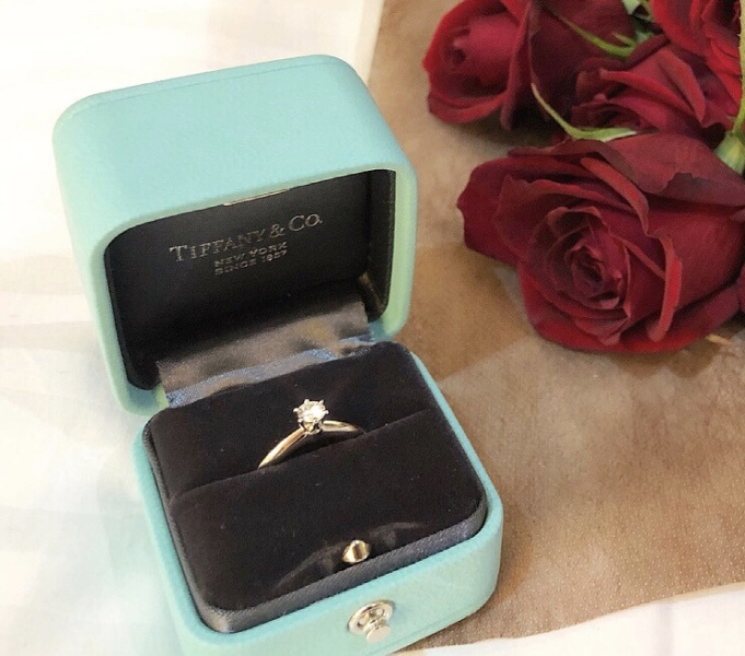 きっと誰もが憧れるTiffanyで、有名ブランドなので絶対もらっ