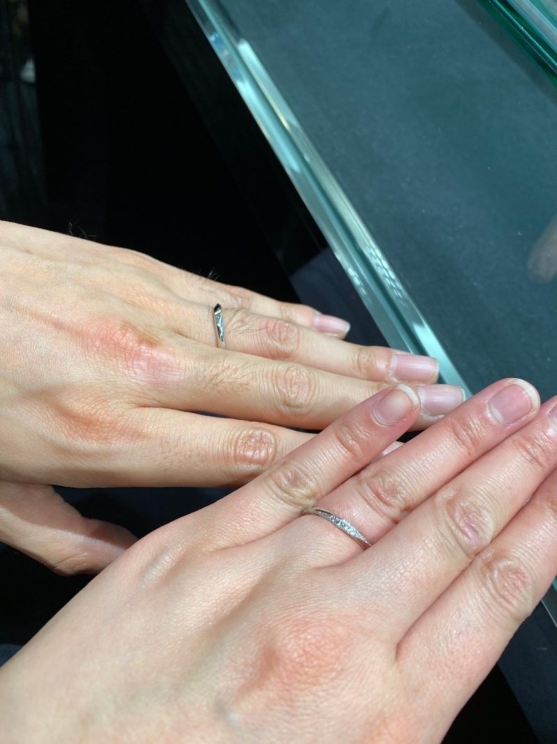 LAZARE DIAMOND エコー ECHO リング ペア 未使用 エコー｜結婚指輪（マリッジリング）｜婚約指輪・結婚指輪なら