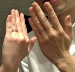 【TANZO.(鍛造指輪)の口コミ】 鍛造製法で頑丈なこと。仕事で手を使うことがおおく、変形や傷が心配だが…