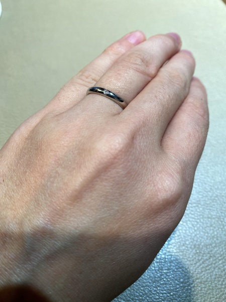 ☆Cartier☆ 1895 バレリーナ ペアリング ダイヤモンド 定価39万