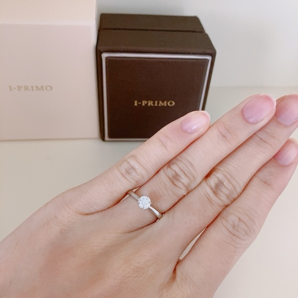 ふなっちゃん I-PRIMO ダイヤモンドリング　指輪　８号 ふなっちゃん様専用 I-PRIMO ダイヤモンドリング 指輪 8号