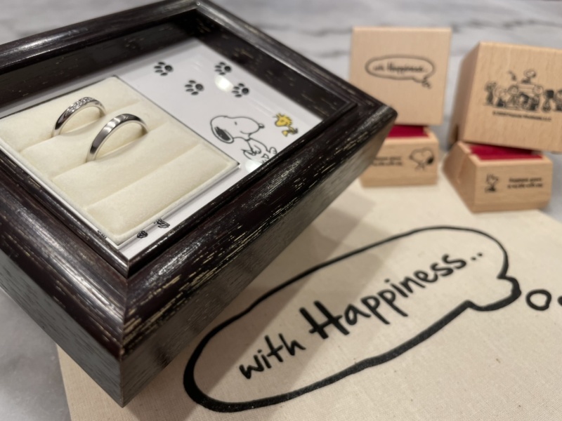 ビジュピコ スヌーピー 指輪 with Happiness..の結婚指輪・婚約指輪一覧 | ビジュピコ