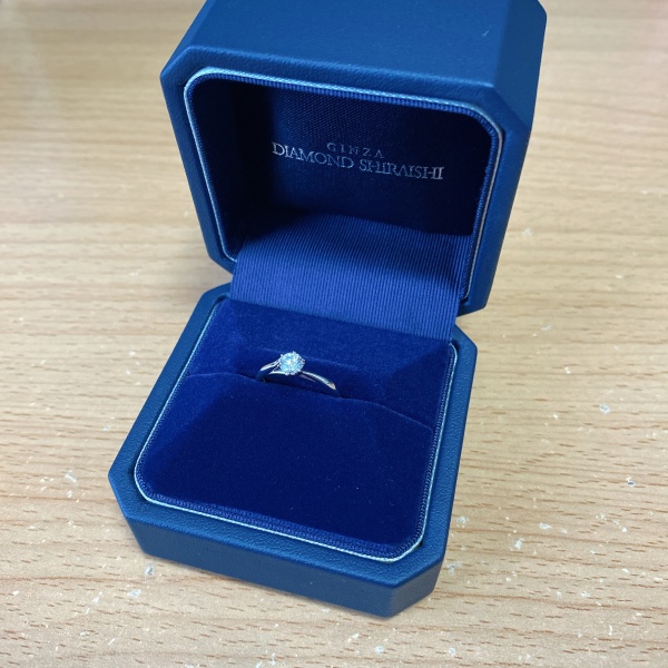 GINZA DIAMOND SHIRAISHI エバーアフター 婚約指輪「Ever After