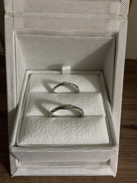 ENUOVE シンプルリング ボックス付き　マリッジリング ENUOVE シンプルリング ボックス付き マリッジリング ENUOVE の