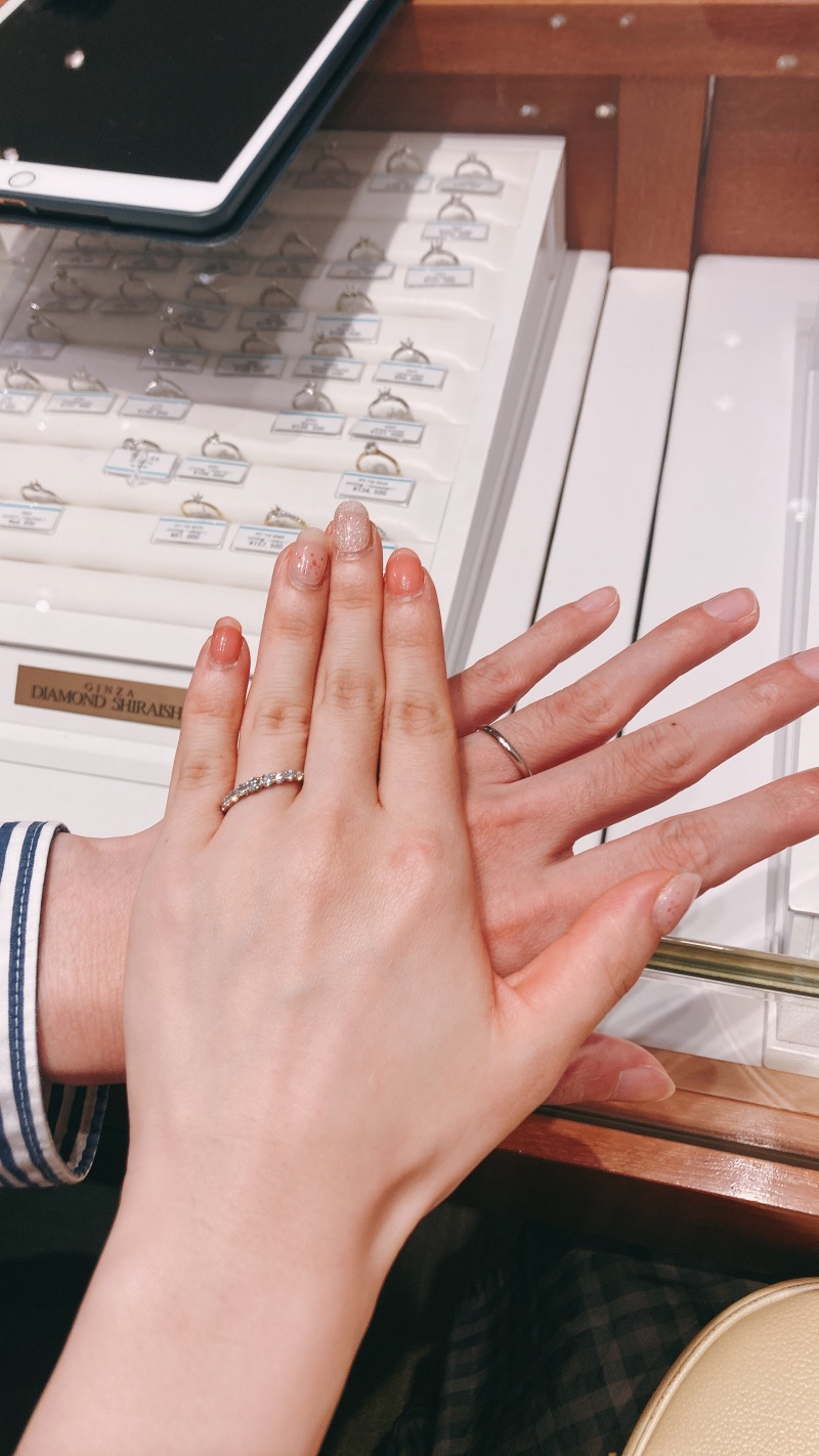 シライシのページ 結婚指輪「Felice 4」｜銀座ダイヤモンドシライシ