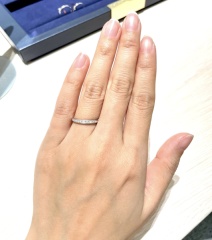 【ORECCHIO(オレッキオ)の口コミ】 ゆるやかなU字で手が綺麗に見えること、自分に似合うデザインで着け心地が…