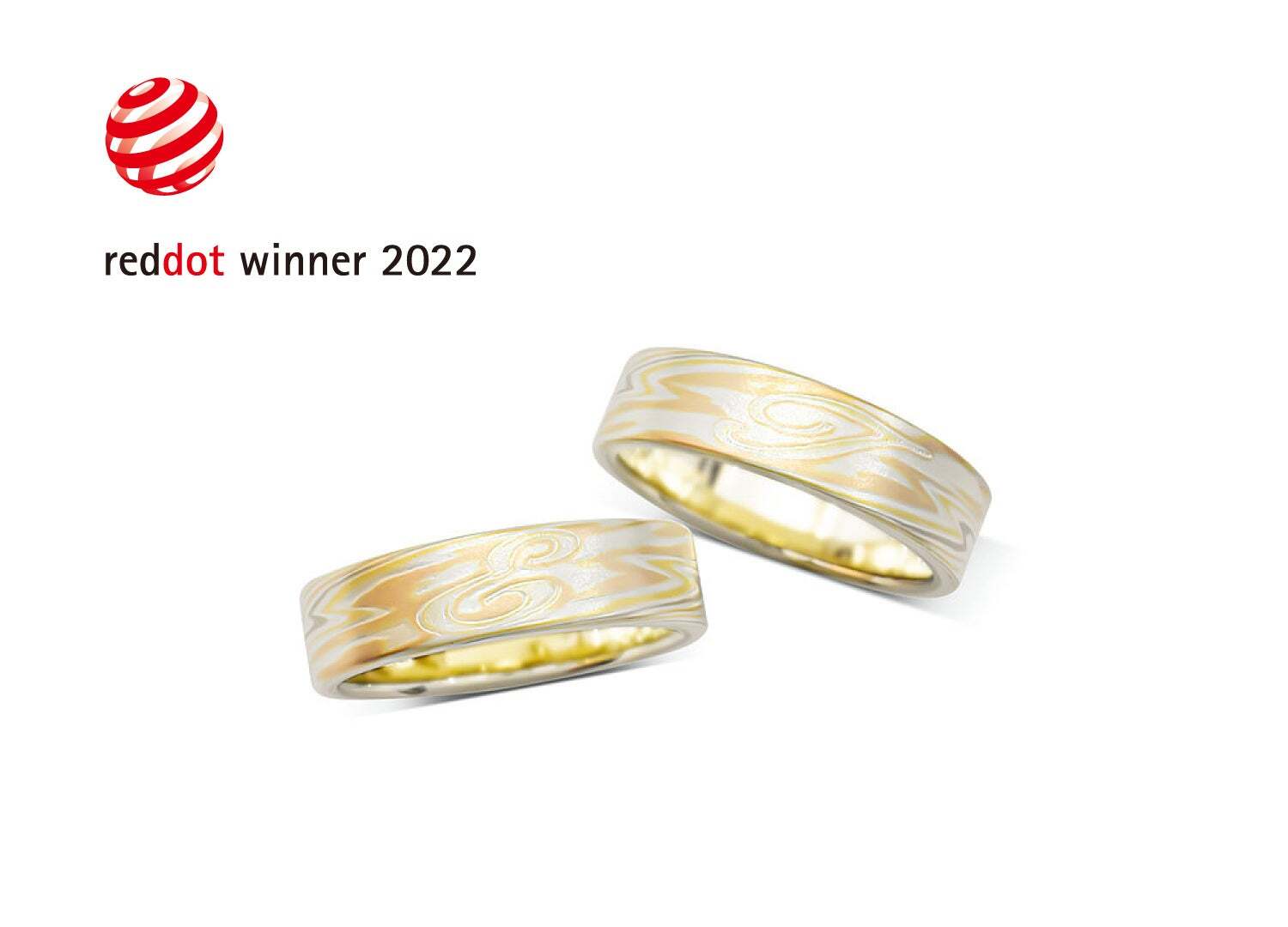 【杢目金屋】結婚指輪「イニシャルリング」が「レッドドットデザイン賞2022」を受賞!