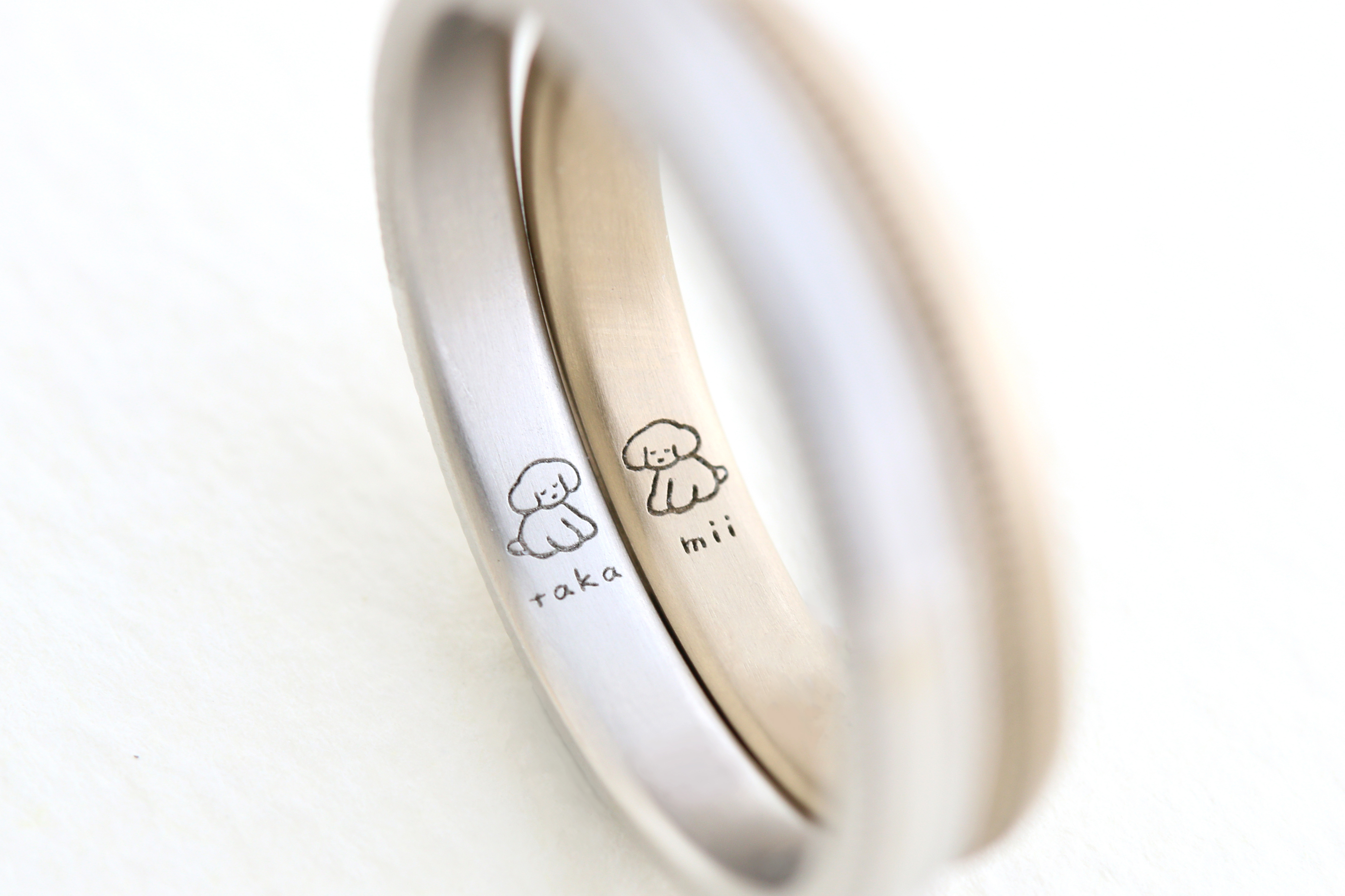 手作り結婚指輪のお店uchimariより、アーティスト刻印『ペアデザイン』が新しくスタート