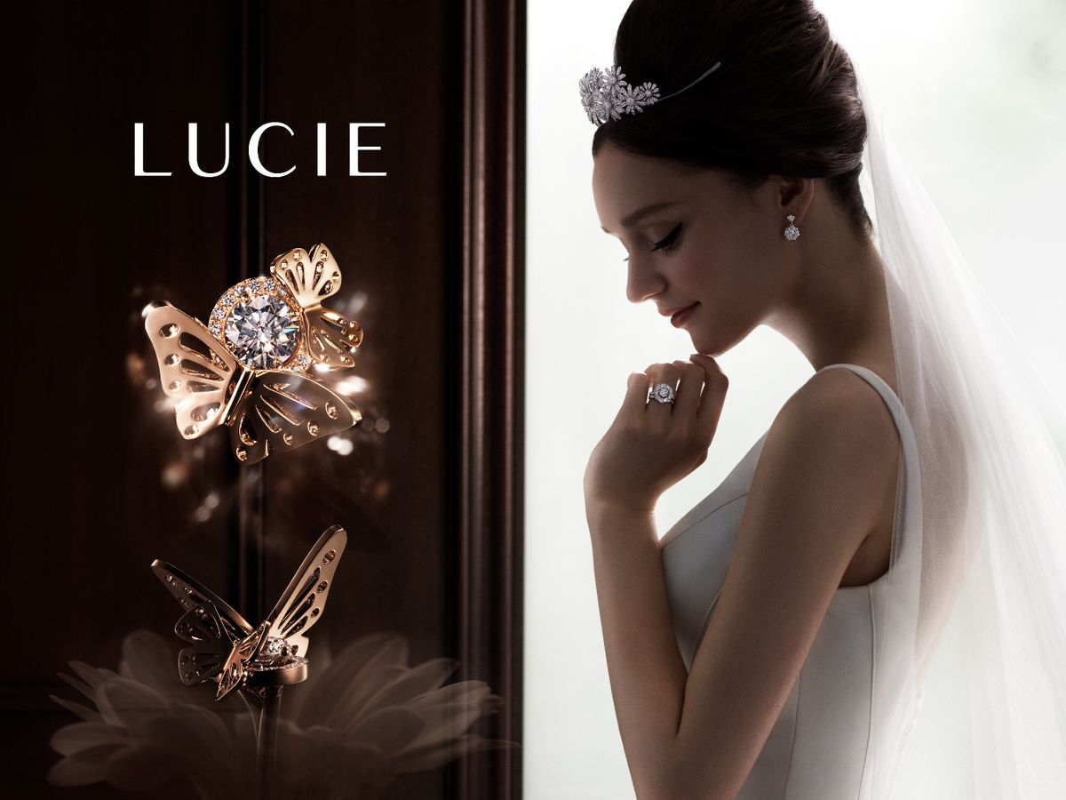 美品！LUCIE ブライダルコレクション 婚約指輪30万 美品！LUCIE ブライダルコレクション 婚約指輪30万