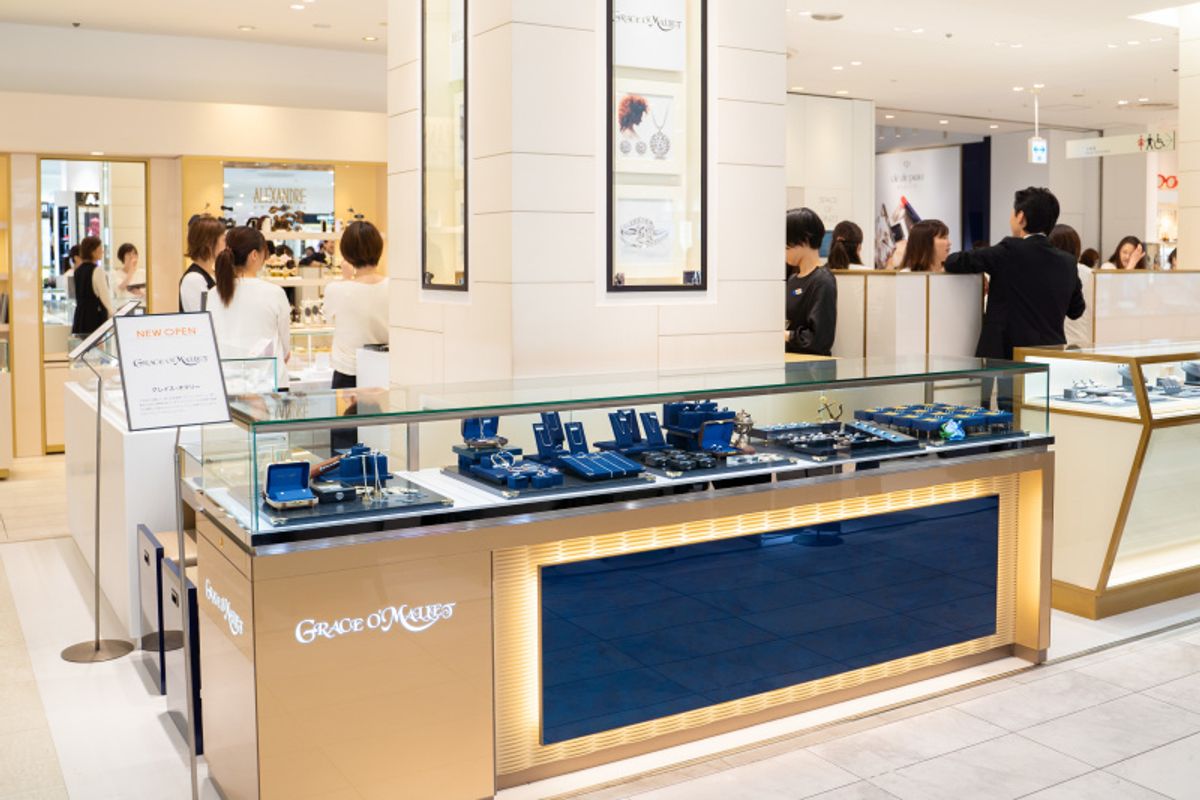 Grace O Malley グレイス オマリー 松屋銀座店 Ringraph リングラフ Grace O Malley グレイス オマリー 松屋銀座店 Ringraph リングラフ