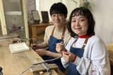 自分の手の動かし方や角度で、指輪の状態が刻一刻と変わっていく様子が分かり、 とても楽しかったです。スタッフの方の説明も丁寧で優しくて安心しながら作業できました!