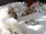 シンプルに溶け込む二人だけの特別感。甲丸型の手作り結婚・婚約指輪