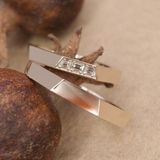 【ORECCHIO(オレッキオ)】＜safari～サファリ＞結婚指輪 FM-2228-K/CH　FM-2227-K/CH