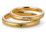 【ORECCHIO(オレッキオ)】ベチバー～オレッキオオリジナルのハンマー仕上げでアンティーク風な結婚指輪