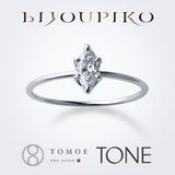 【BIJOUPIKO(ビジュピコ)】【TONE】マーキスカットダイヤモンド