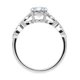 【宝寿堂(ほうじゅどう)】【宝寿堂】個性のある雰囲気で豪華なアームのエンゲージリング《HD02825》 ｜宝寿堂(ほうじゅどう)の婚約指輪