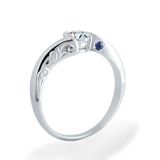 【MIORING(ミオリング)】MIORING 情熱と冷静 どんなときも離れない想いを刻んだ婚約指輪 連理-れんり-