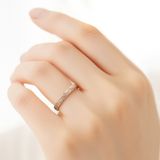 【MIORING(ミオリング)】MIORING 若瑞樹 -わかみずき- 細身リングに和彫りの唐草模様が煌めく鍛造結婚指輪