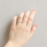 【JEWELRY STUDIO Advance(ジュエリースタジオアドバンス)】【特別価格】2本15万5000円から叶うセミオーダー鍛造リング『plus one』 ［スノーダスト］