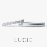 【LOVEST(ラヴェスト)】［Clocher］クロシェ / メレありハーフエタニティ (薔薇の鐘楼)