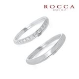 【ROCCA(ロッカ)】【ROCCA】シンプルで仕事中も着けやすいマリッジリング KMR-A2D/2L