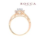 【ROCCA(ロッカ)】【ROCCA】エレガントなバラのデザイン！華やかなエンゲージリング TDR03081